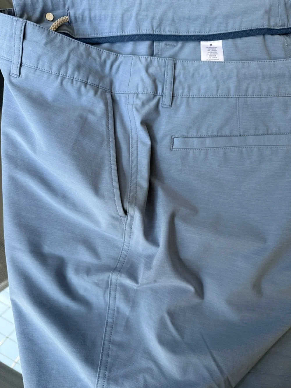Faherty Pale Blue All Day shorts